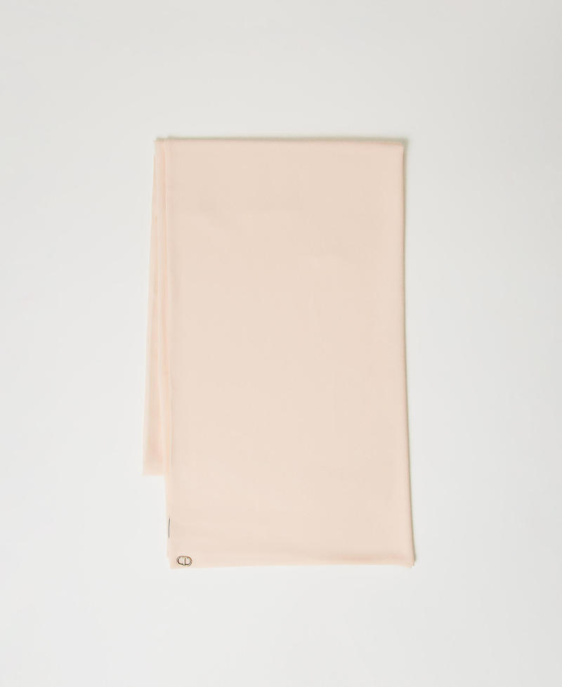 Doubled georgette stole