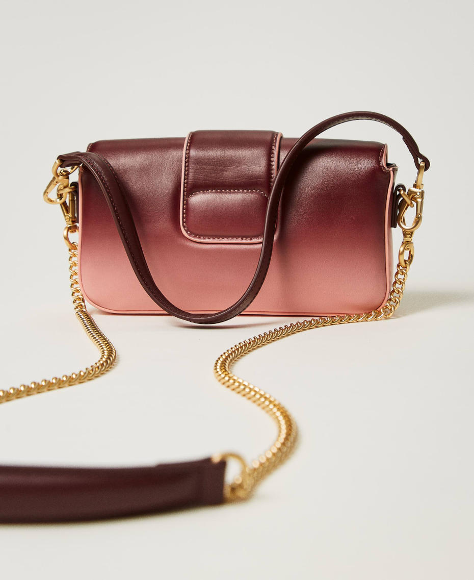 Borsa a tracolla 'Amie' piccola in pelle sfumata Rosso Pompeiano Donna 242TB7111_11755_03