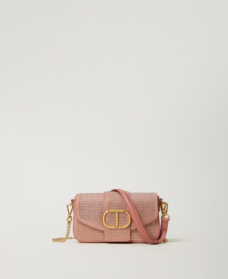 Borsa a tracolla 'Amie' piccola con strass Coral Bead Donna 242TB7140_11752_01