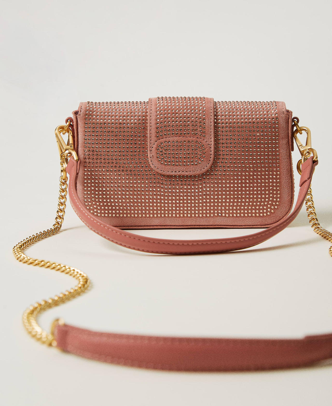 Borsa a tracolla 'Amie' piccola con strass Coral Bead Donna 242TB7140_11752_03