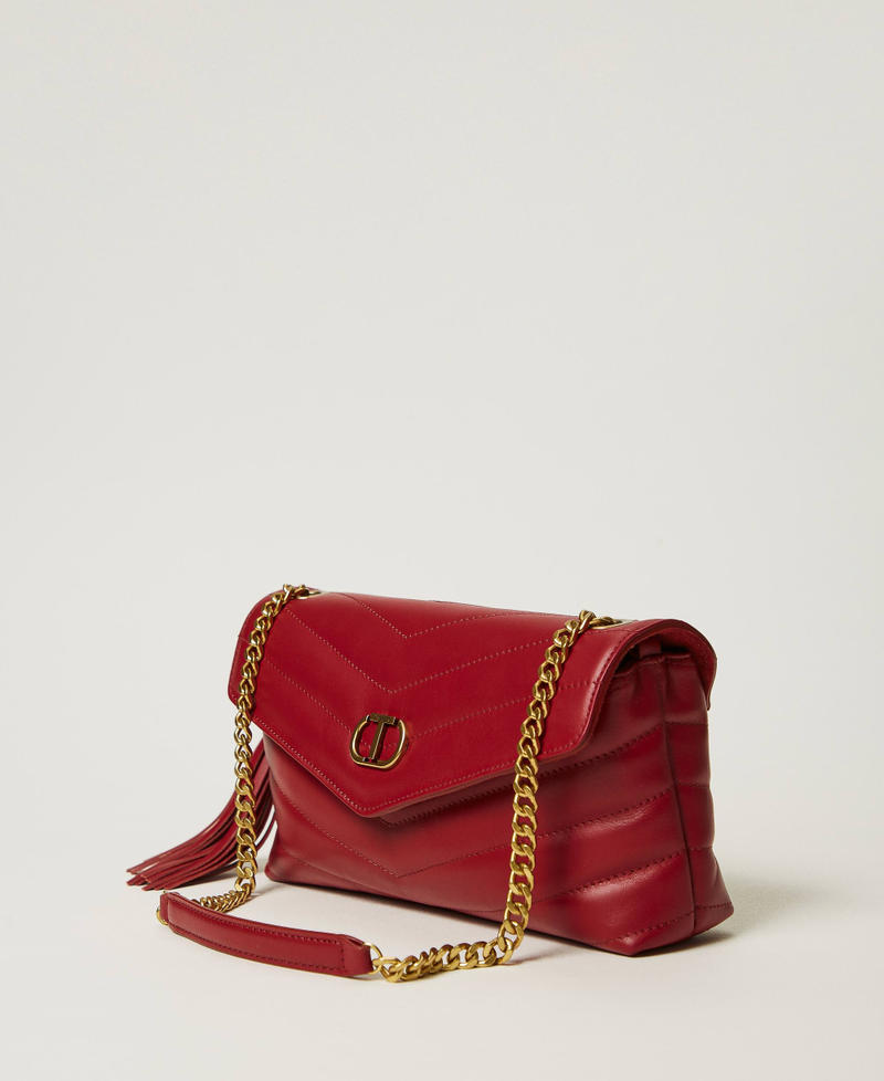 Borsa a tracolla 'Dreamy' media in pelle Bordeaux Donna 242TB7192_00020_02