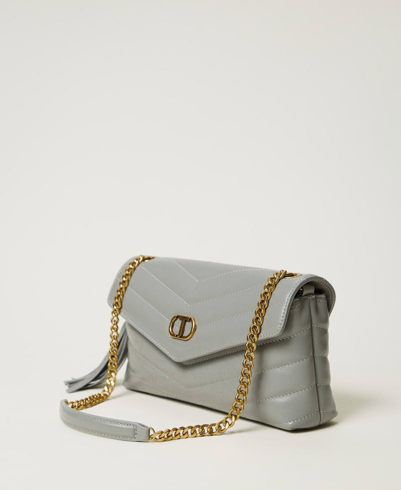 Borsa a tracolla 'Dreamy' media in pelle Grigio Medio Donna 242TB7192_00804_02