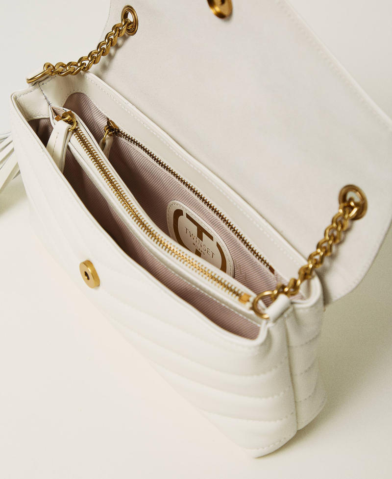 Borsa a tracolla 'Dreamy' media in pelle Bianco "Old White" Donna 242TB7192_11748_04