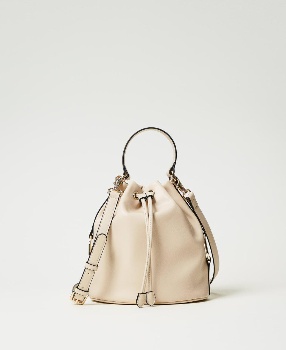 Twin Set Borsa a secchiello con fibbia Oval T