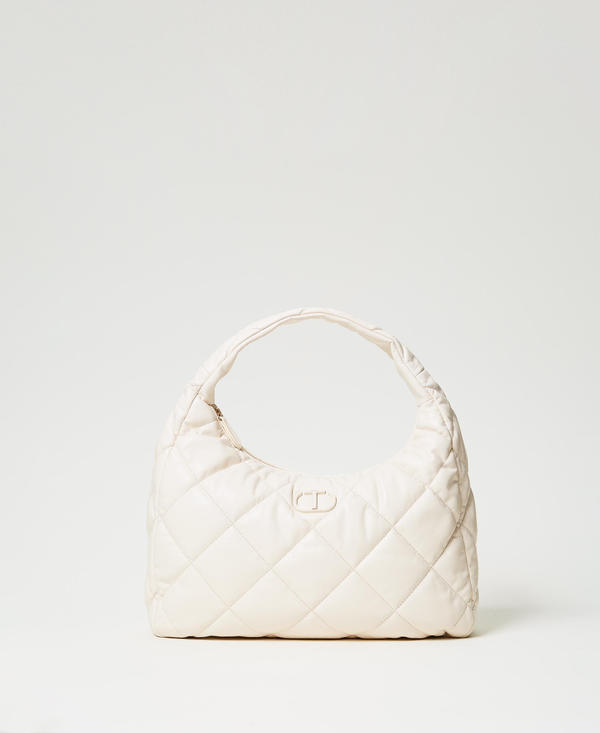 Große Hobo-Stepptasche mit Wattierung