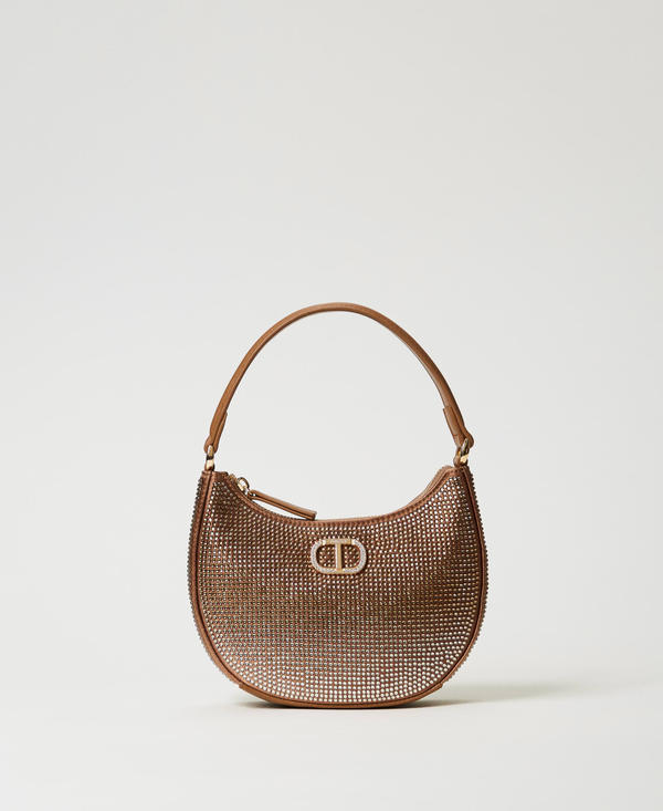Hobo-Bag „Moon“ mit Strass