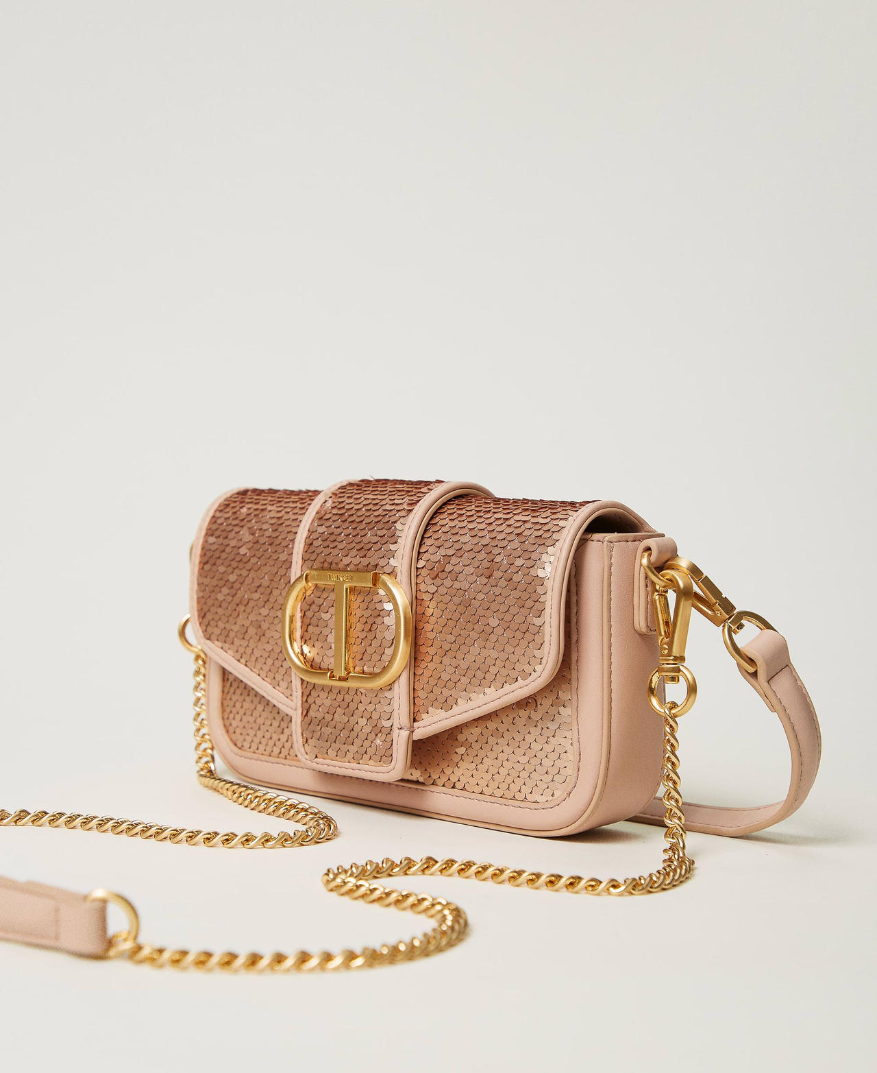 Borsa a tracolla 'Amie' con paillettes