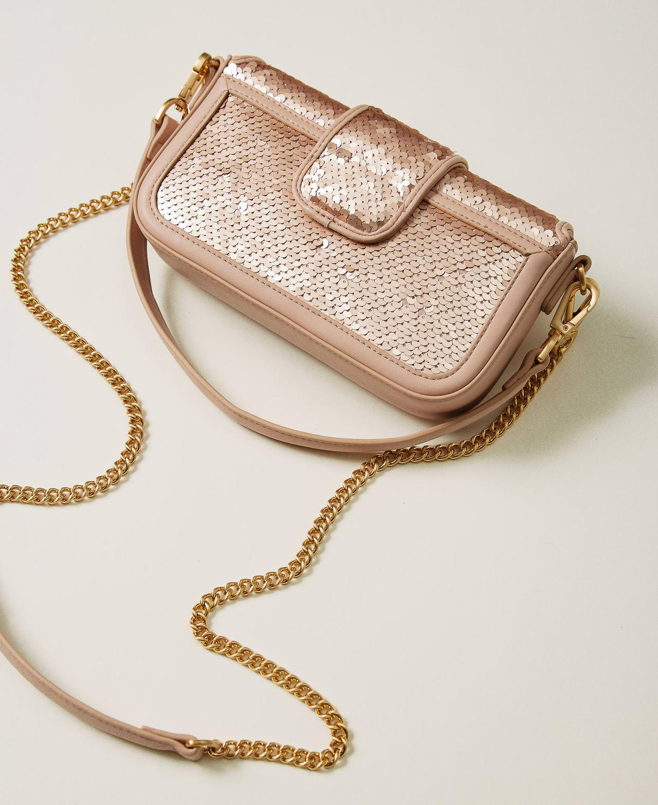 'Amie' shoulder bag with sequins