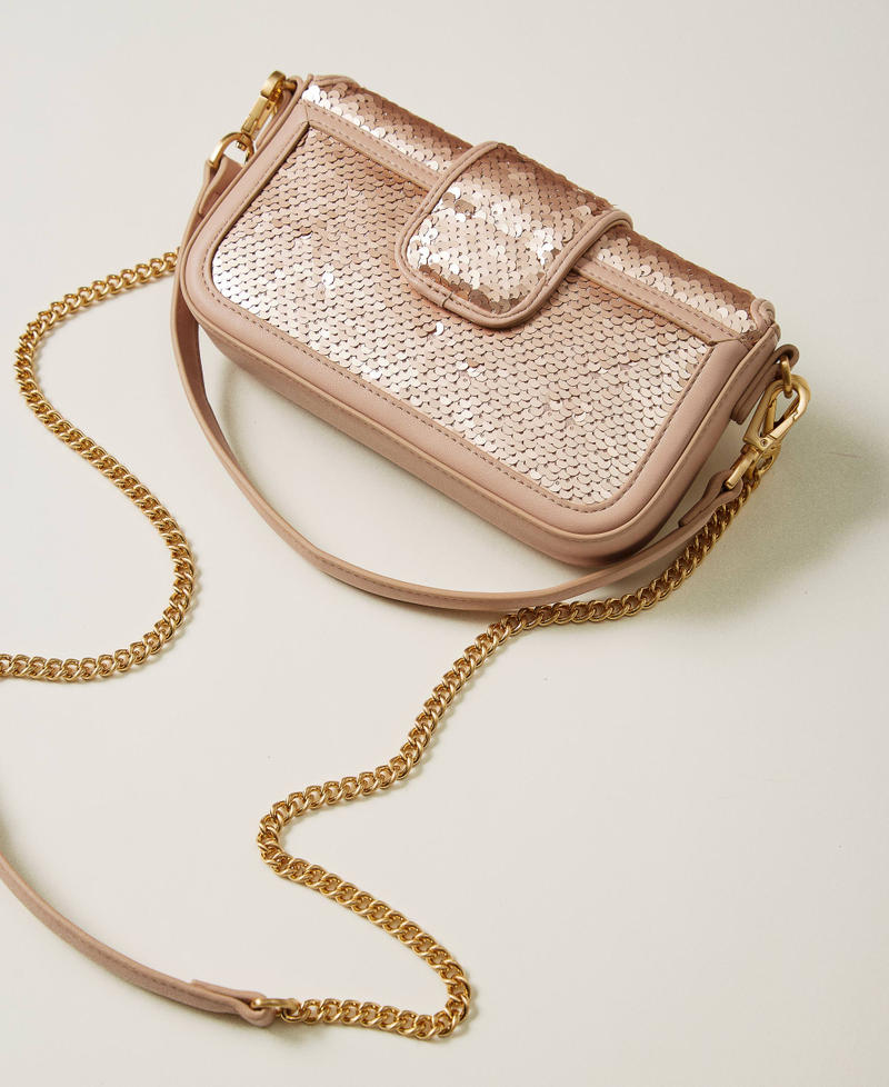 Borsa a tracolla 'Amie' con paillettes