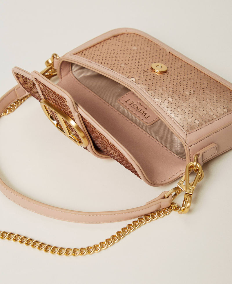 Borsa a tracolla 'Amie' con paillettes