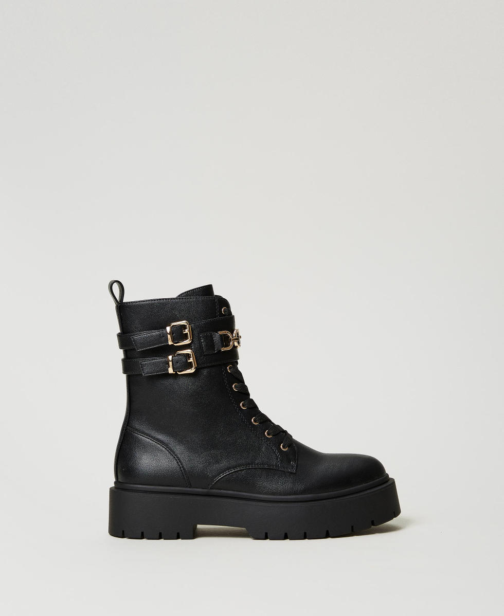 Bottines motardes avec boucles online