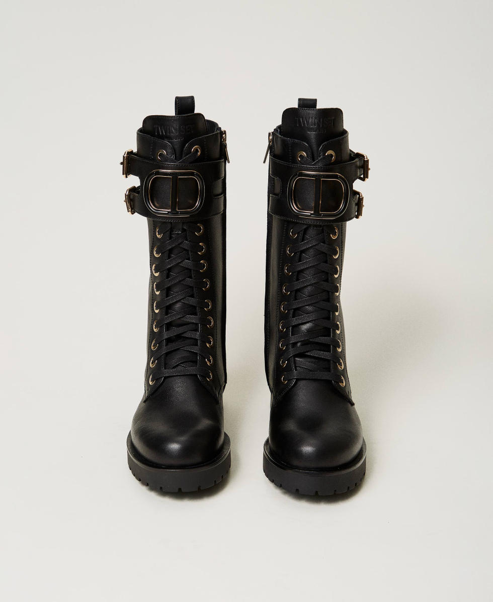 Bottines motardes cuir discount
