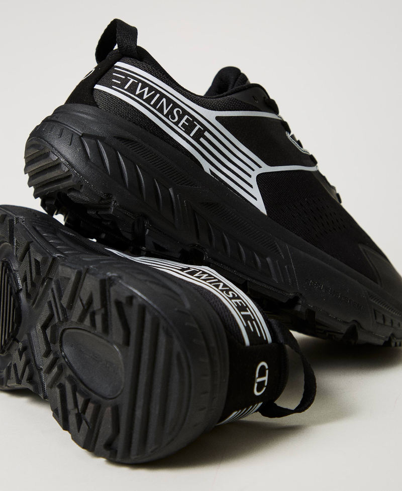 Striped Fessura trainers with contrasting logo