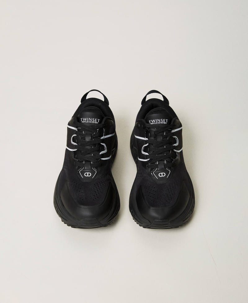 Striped Fessura trainers with contrasting logo