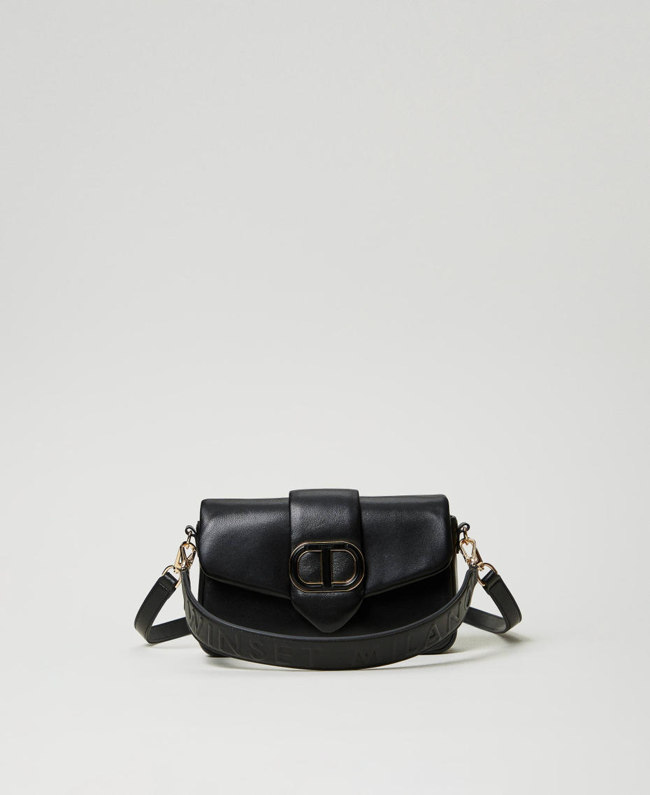 Borsa a tracolla 'Amie' media in nappa