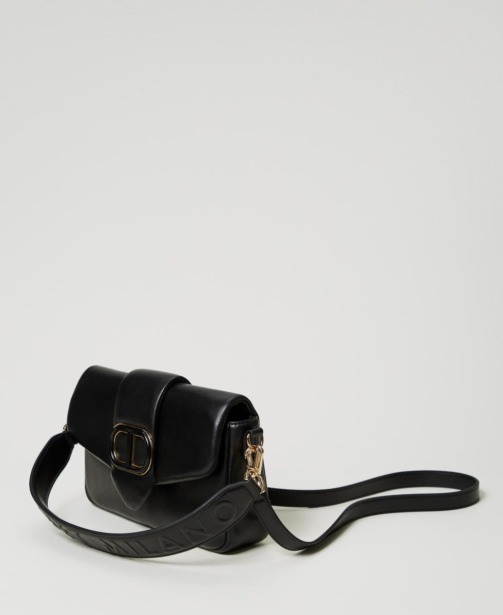 LEATHER MEDIUM LADY BAG NAPPA BLACK