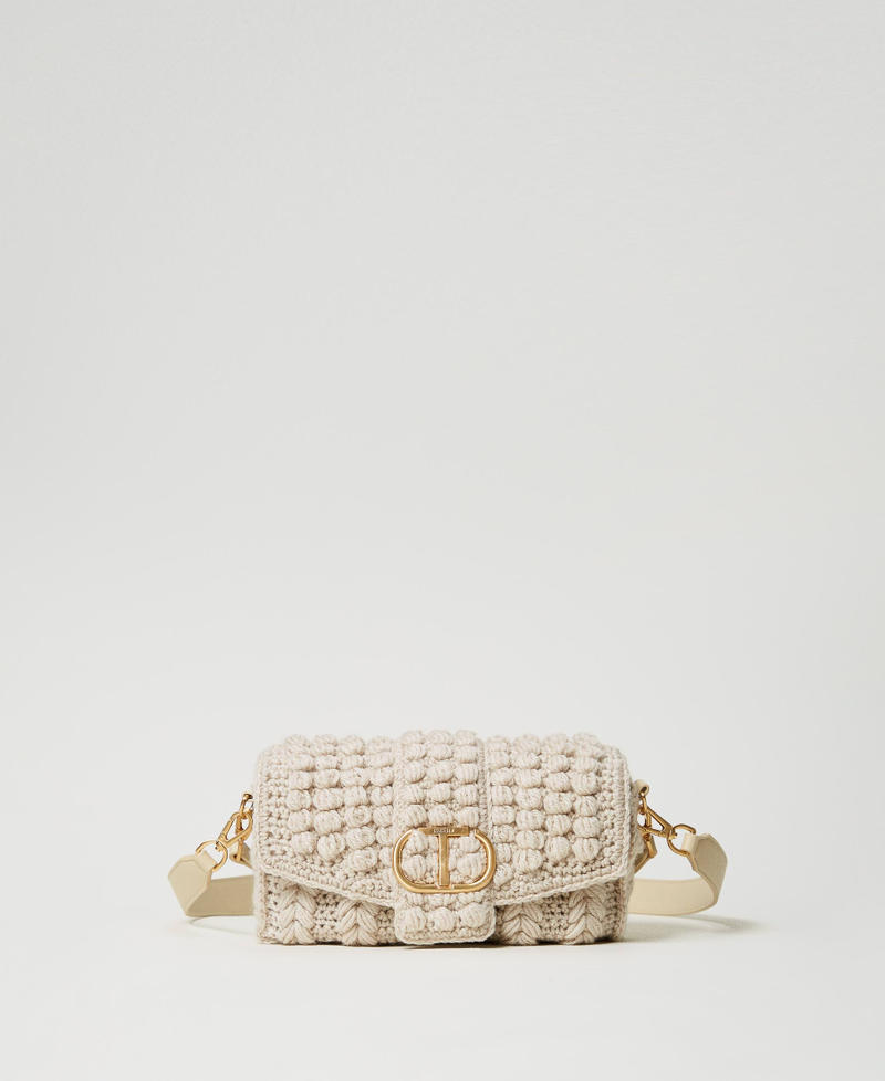 Borsa a tracolla 'Amie' media in tricot