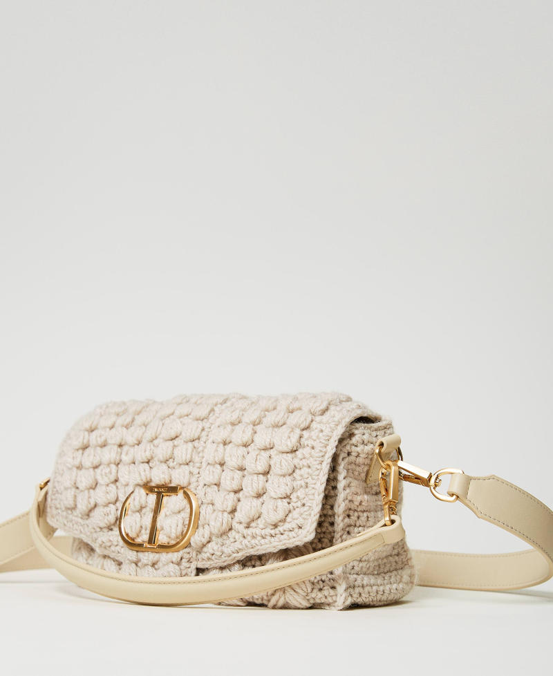 Borsa a tracolla 'Amie' media in tricot
