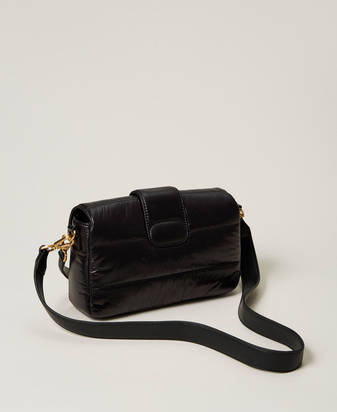 'Amie Ski' medium nylon shoulder bag Black Woman 242TD8250_00006_03