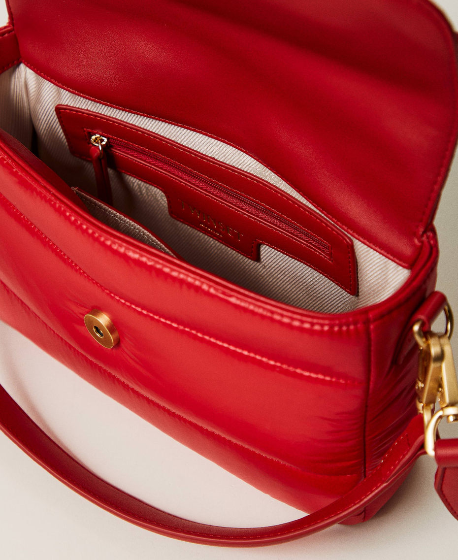 Borsa a tracolla 'Amie Ski' media in nylon Rosso Veneziano Donna 242TD8250_00740_04