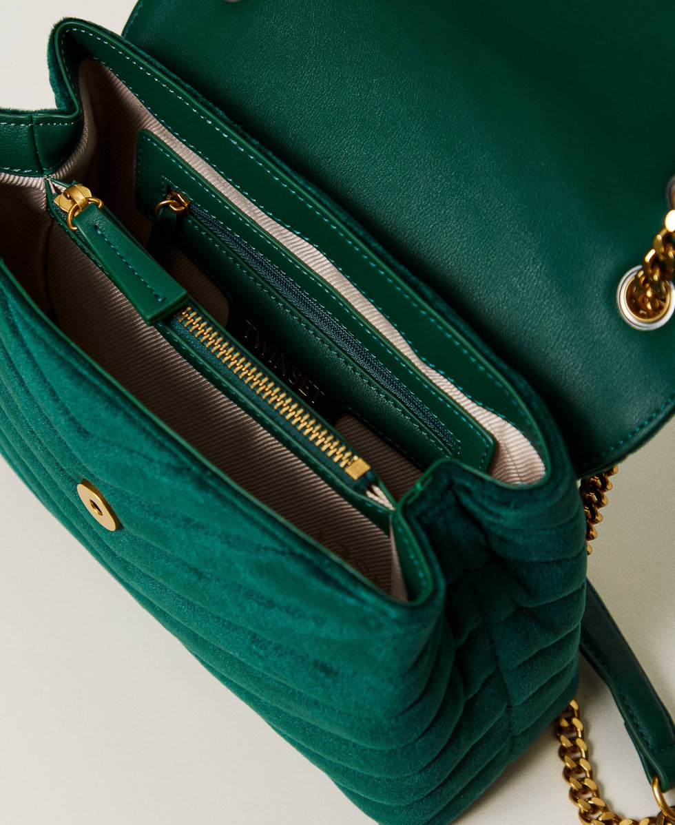 Sac velours vert cheap