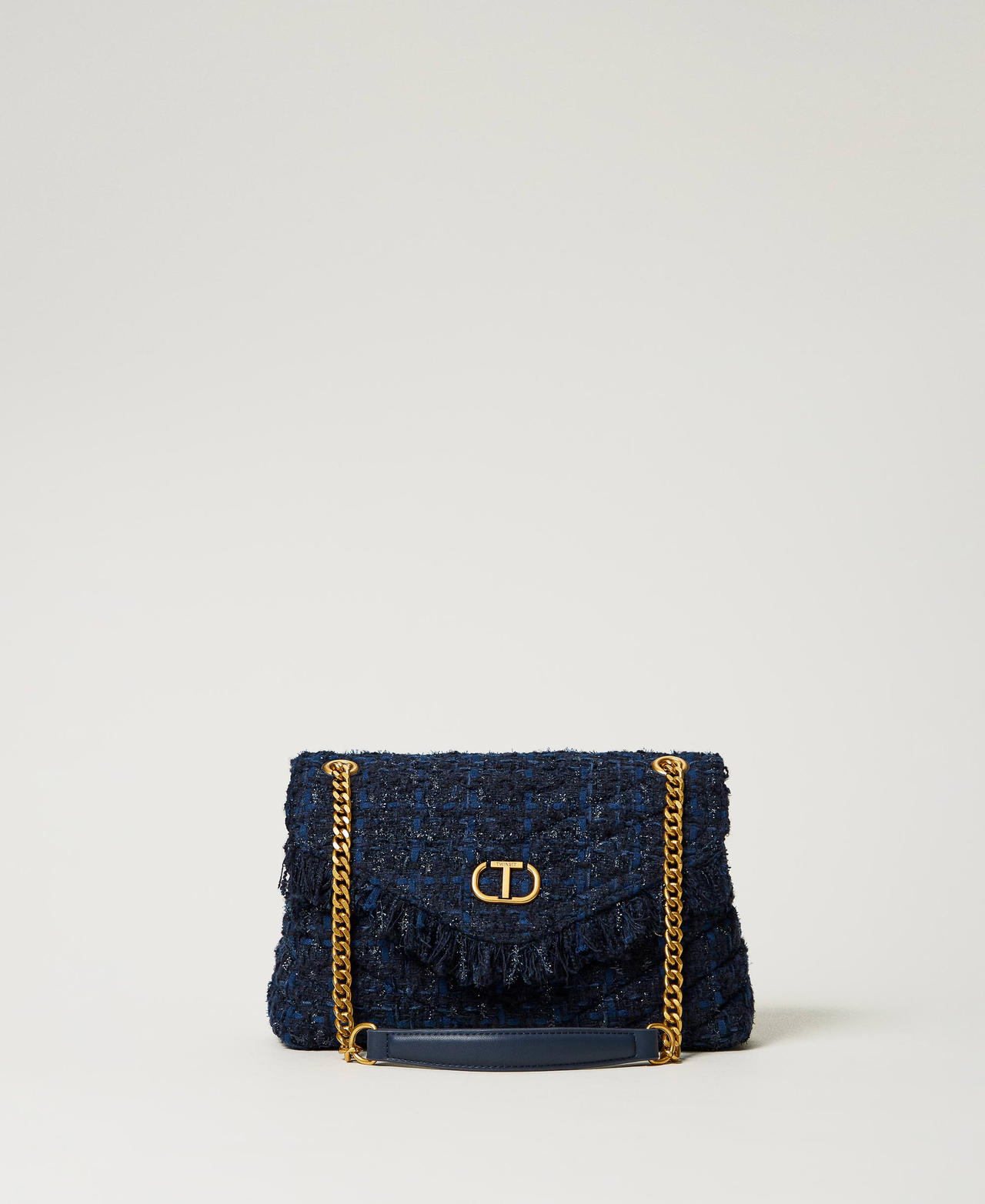 'Dreamy' medium tweed shoulder bag