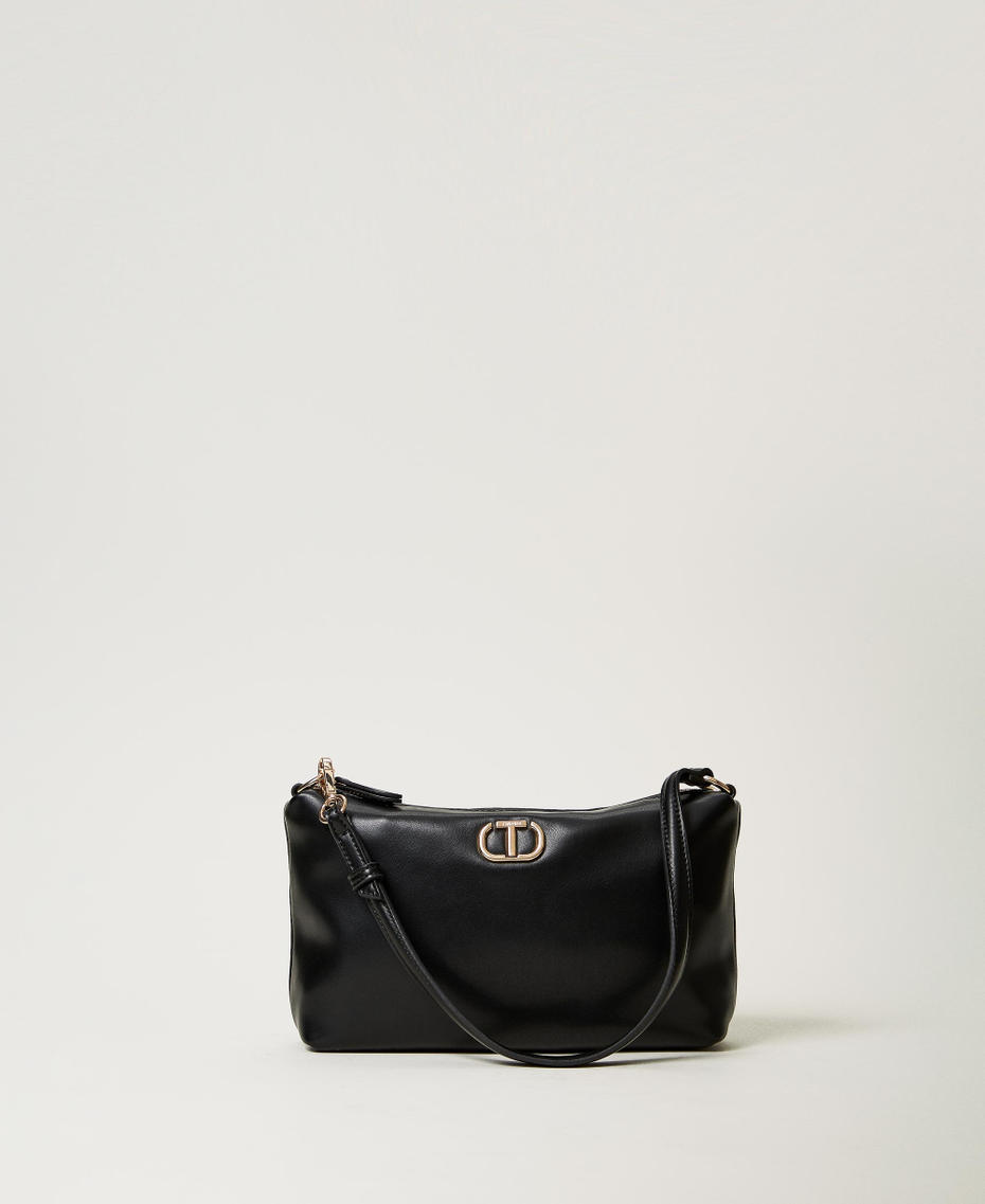 ‘Mignon’ shoulder bag with Oval T Black Woman 242TD8380_00006_01