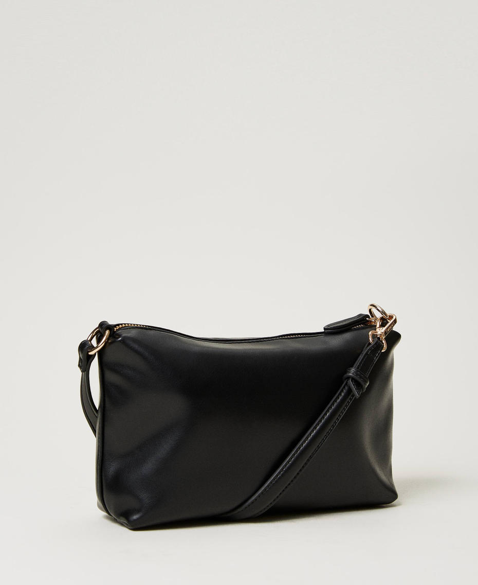 Tracolla ‘Mignon’ con Oval T Nero Donna 242TD8380_00006_03