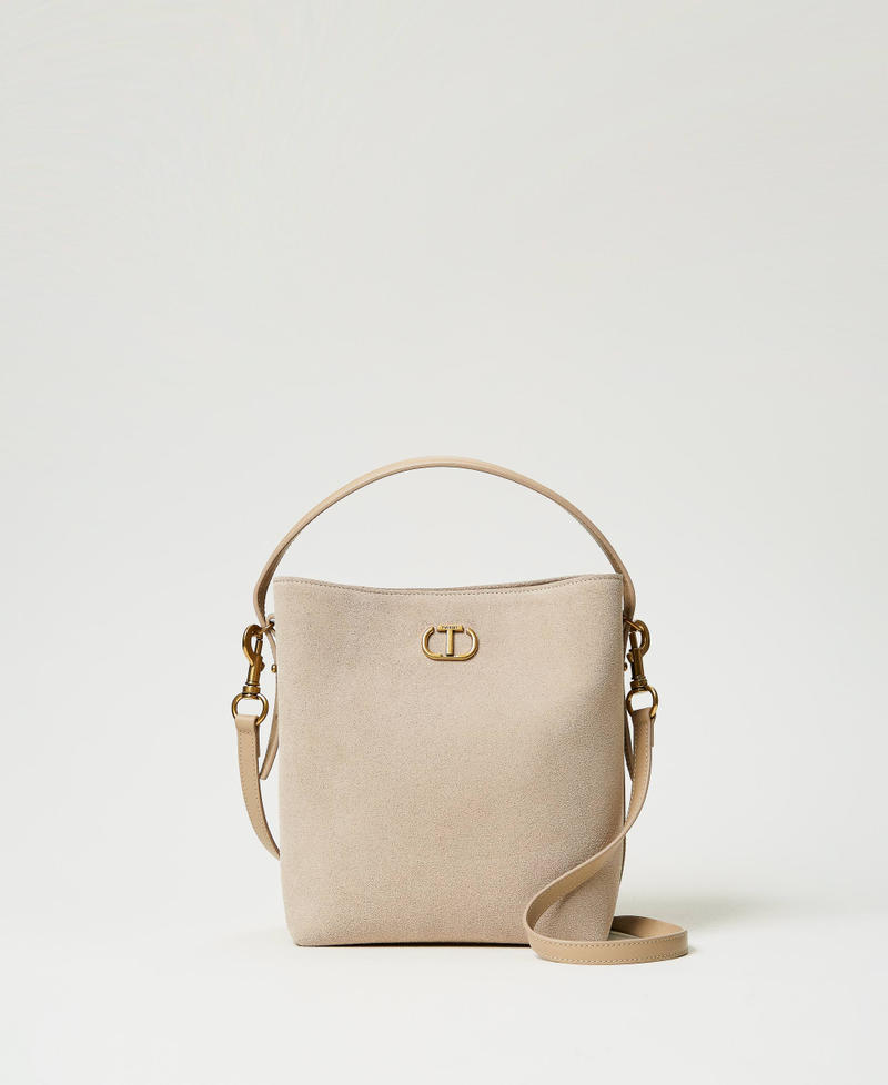 Borsa secchiello &lsquo;Chelsea&rsquo; in pelle Sabbia Donna 242TD8401_00017_01
