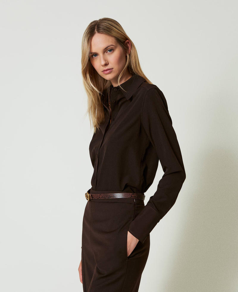 Cr&ecirc;pe de Chine shirt