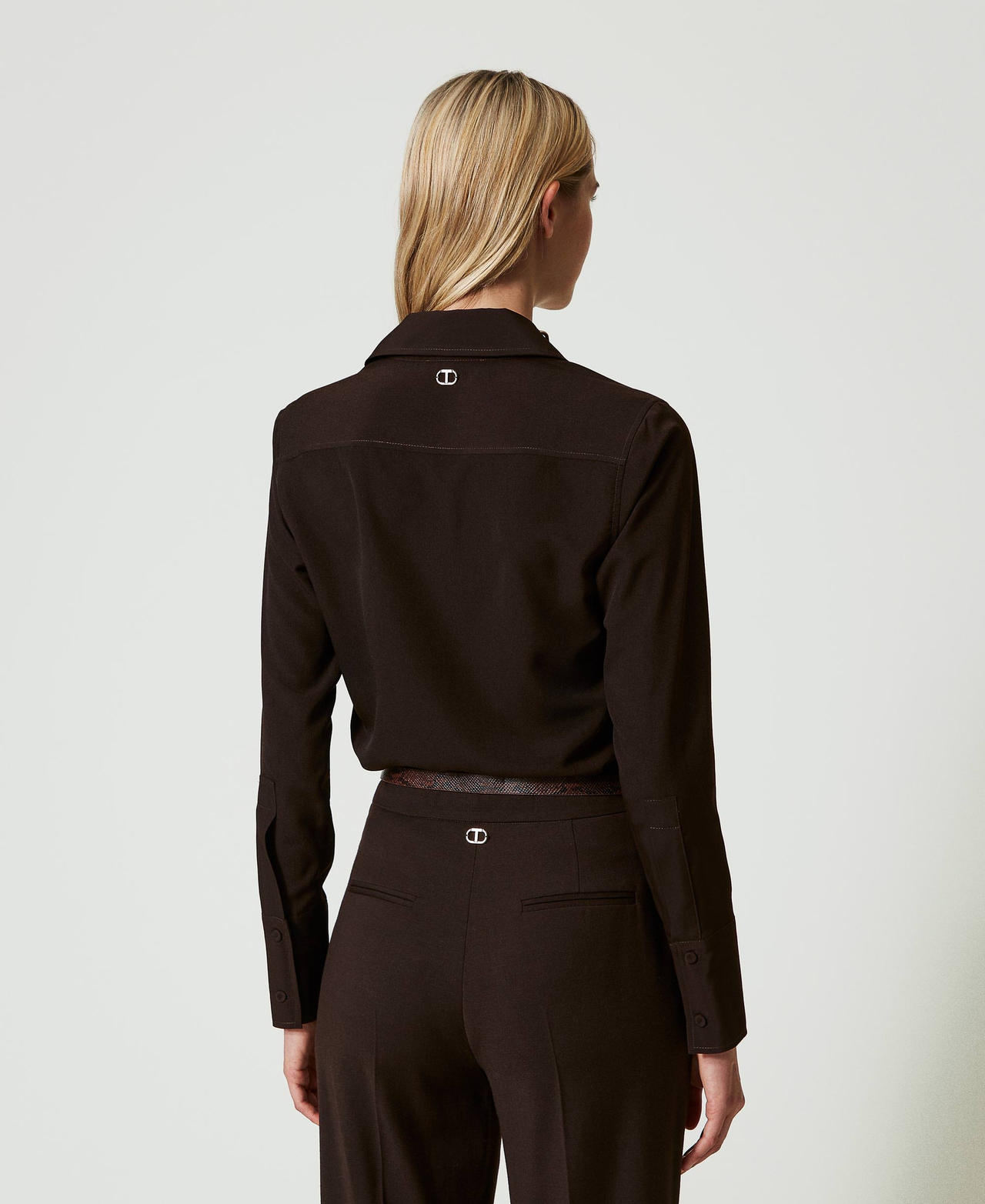 Cr&ecirc;pe de Chine shirt