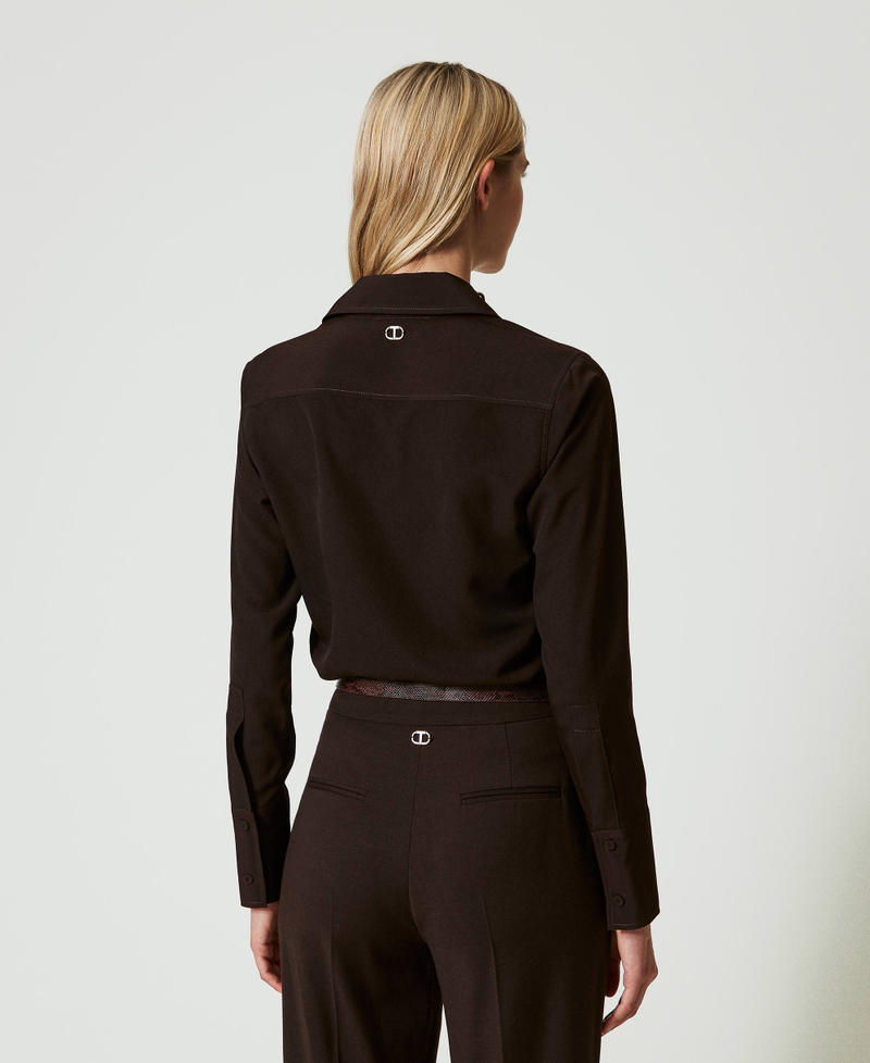 Cr&ecirc;pe de Chine shirt