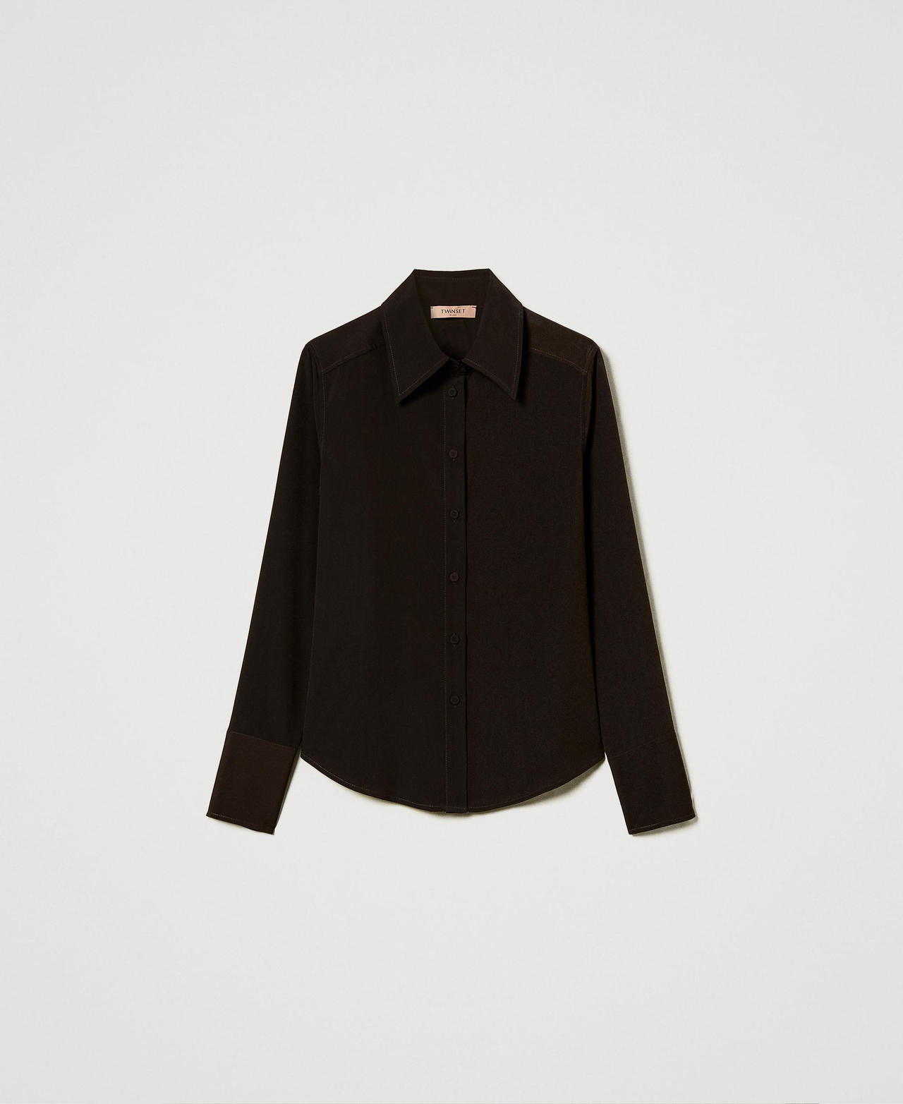 Scee by twin set Camicia in crêpe de Chine