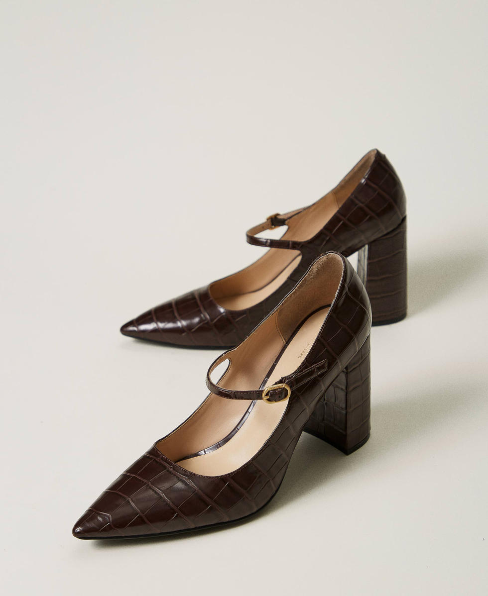 Crocodile print shoes online