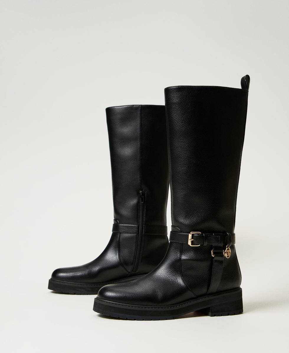 Biker boots twin set shop