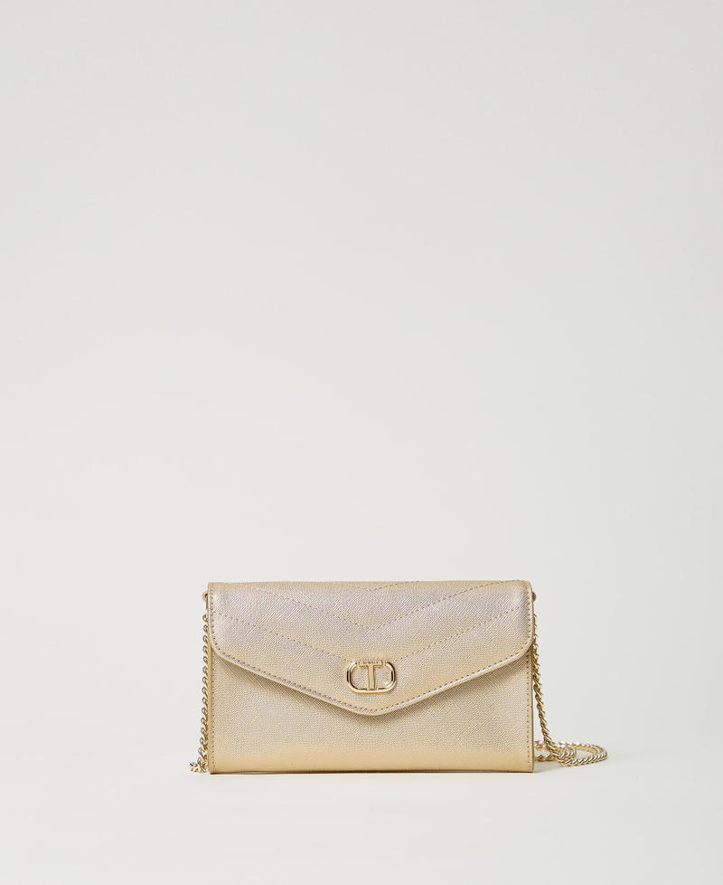 Mini borsa portacellulare con tracolla Oro Giallo Donna 242TH7012_10366_01