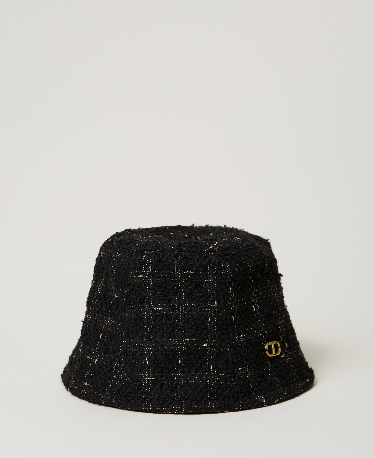 Chanel tweed bucket hat clearance