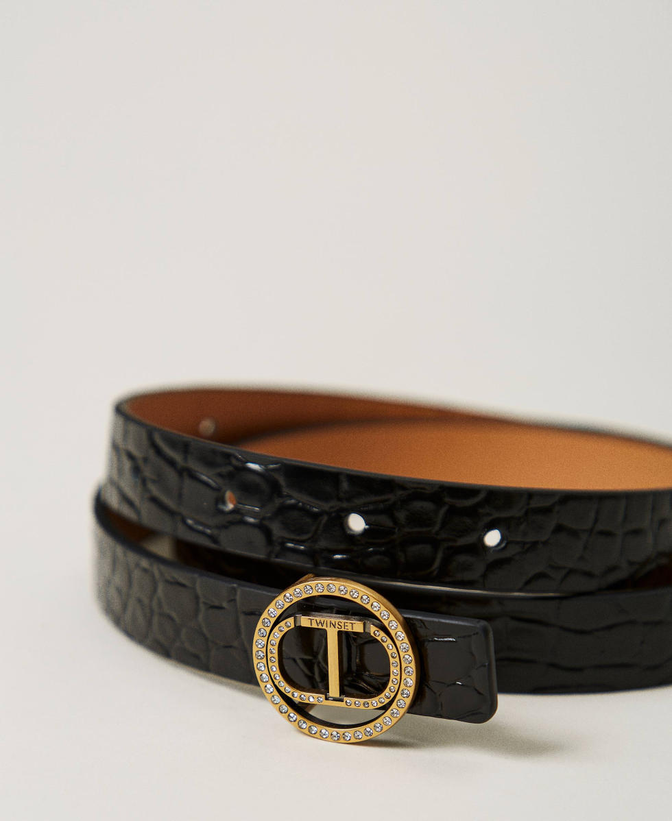 Ceinture croco femme top