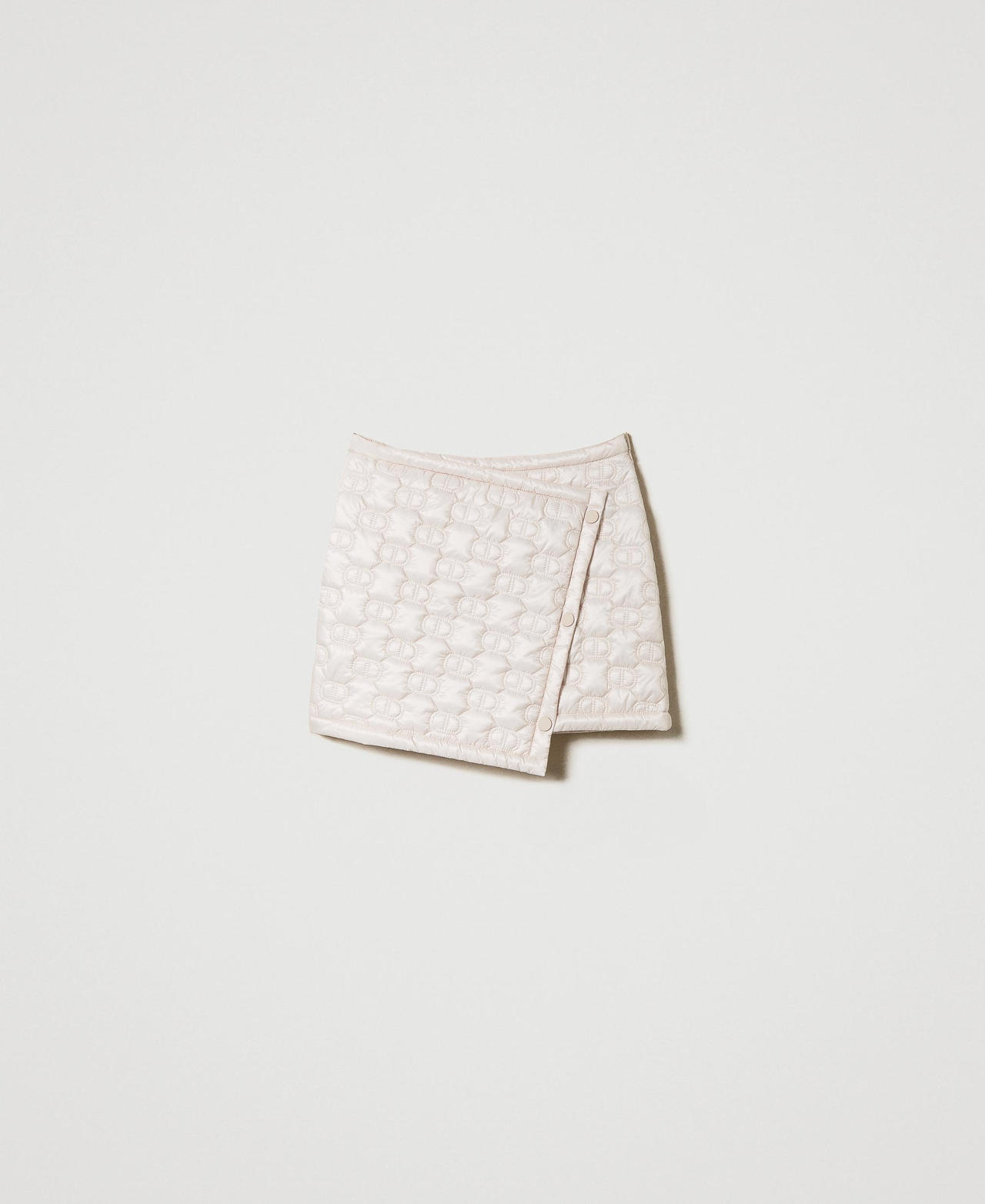 Scee by twin set Minigonna trapuntata con Oval T