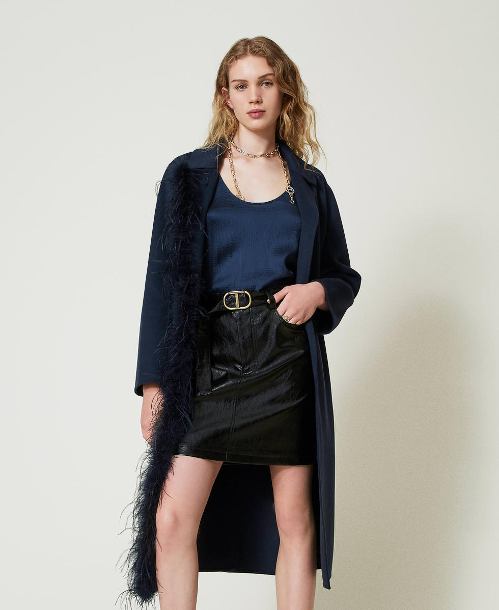 Minigonna in pelle deals