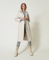 ジャケット・アウター laubeblanc wide belt trench coat Wide belt Trench coat – L'AUBE BLANC