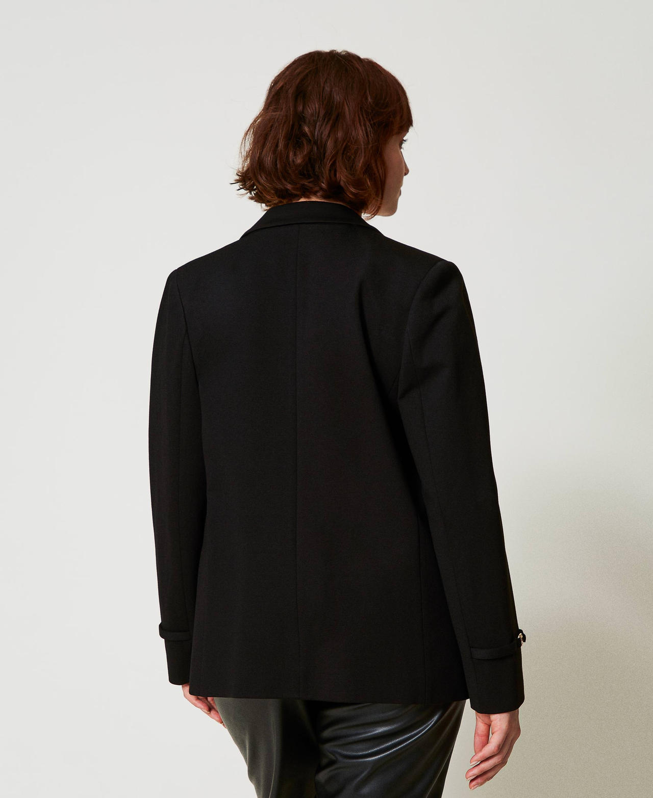 Blazer mit „Oval T“-Riegeln