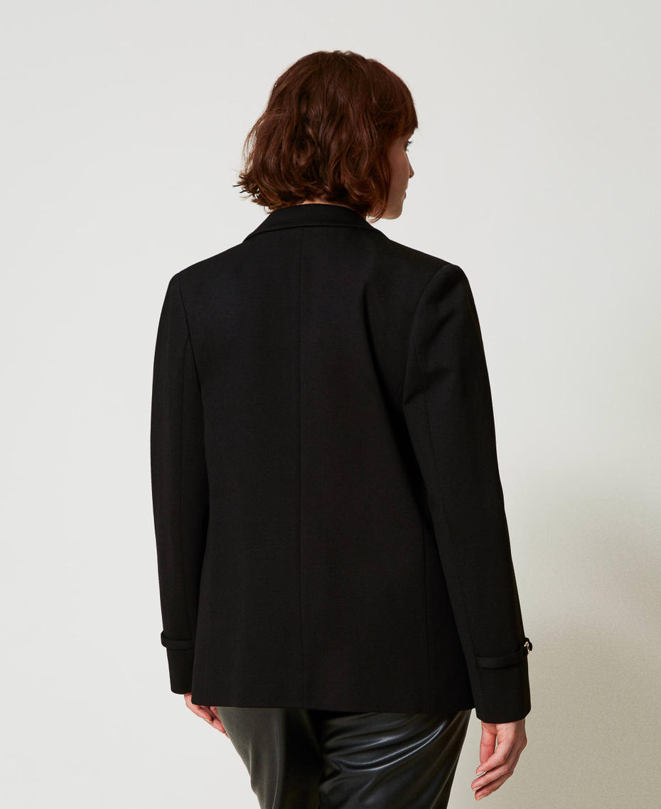 Blazer with Oval T straps