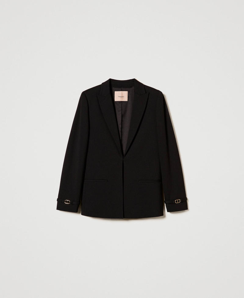 Blazer with Oval T straps