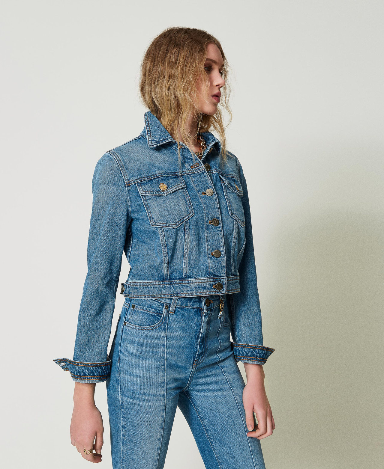 Twinset jeans jacke hotsell