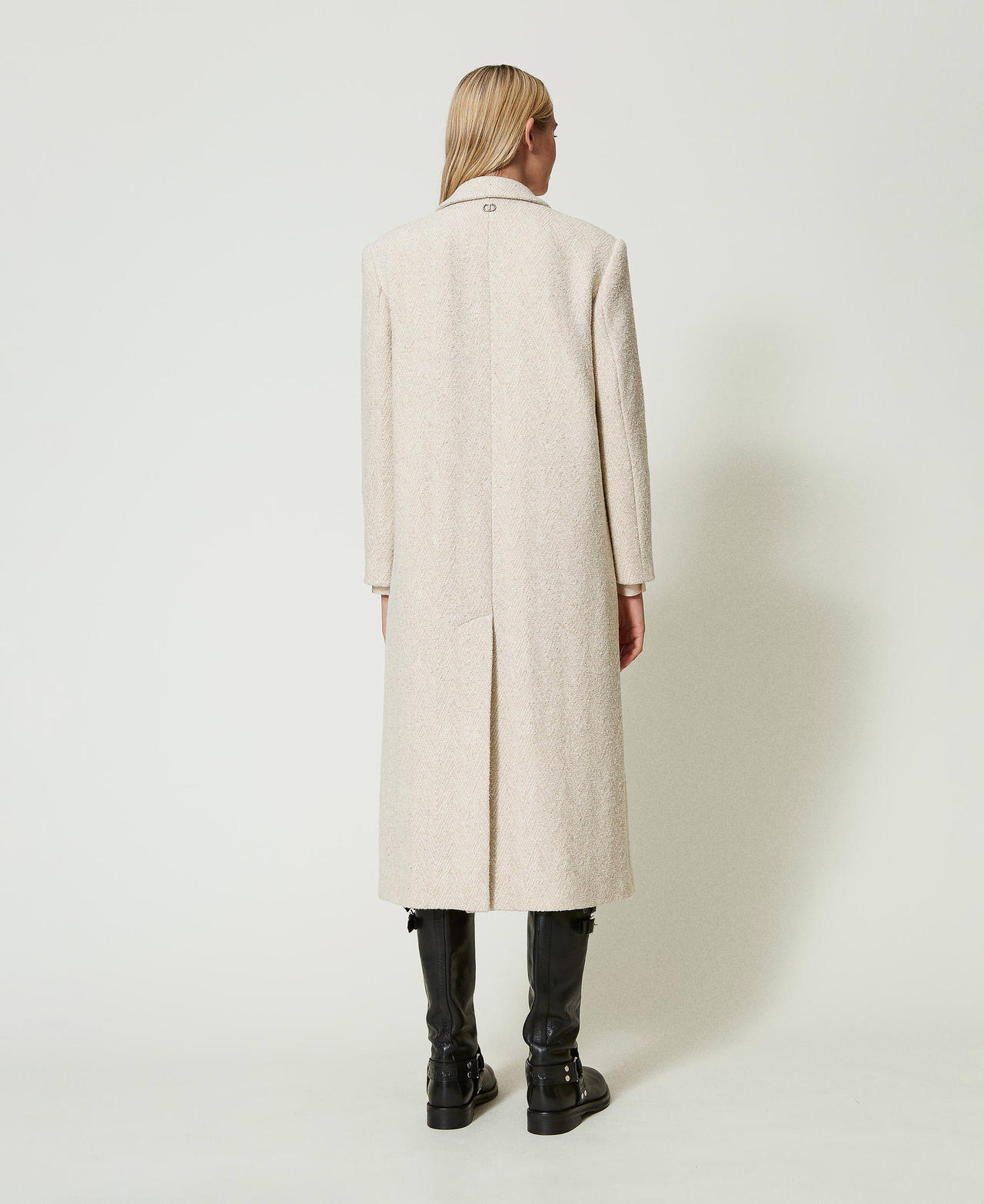 Long wool blend coat new arrivals
