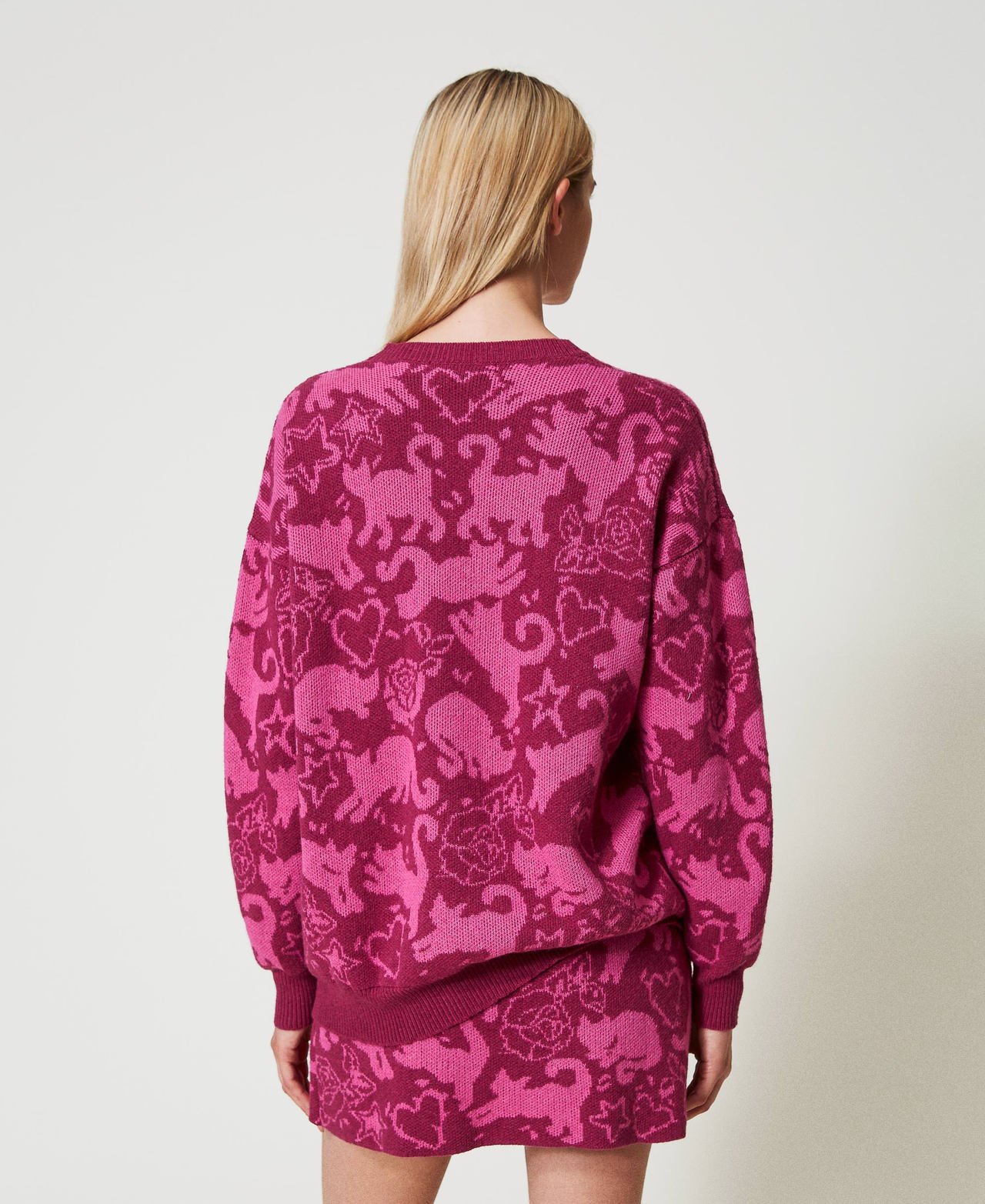 Jersey de jacquard en tejido Treeblend