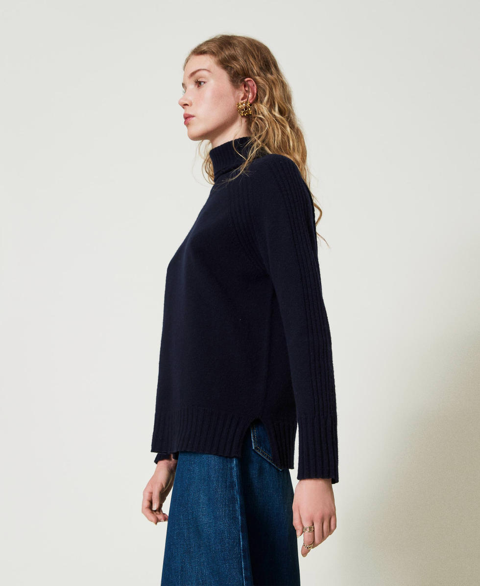 Cashmere blend turtleneck cheap