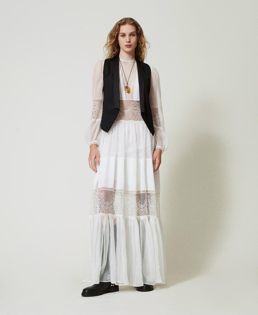 Wool blend serge waistcoats