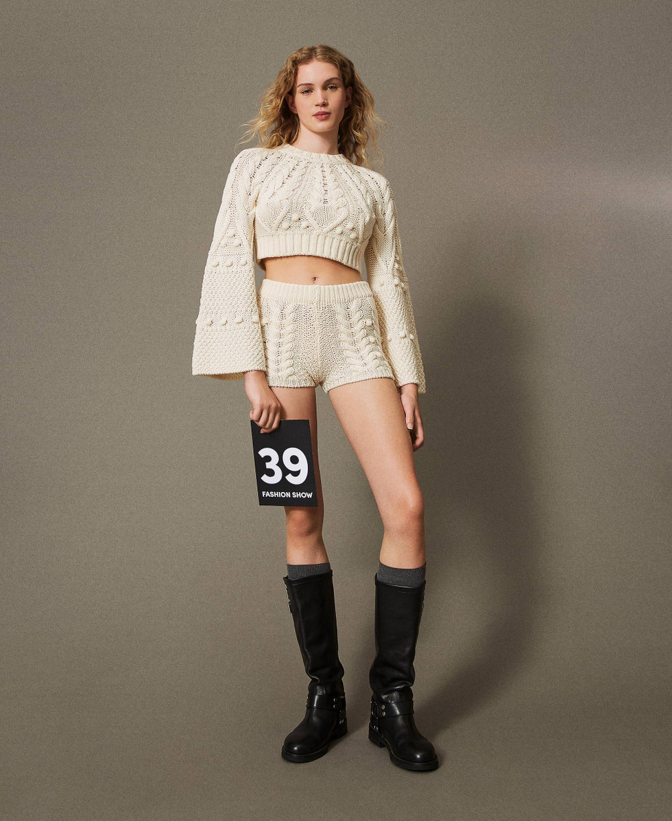 Short laine femme online